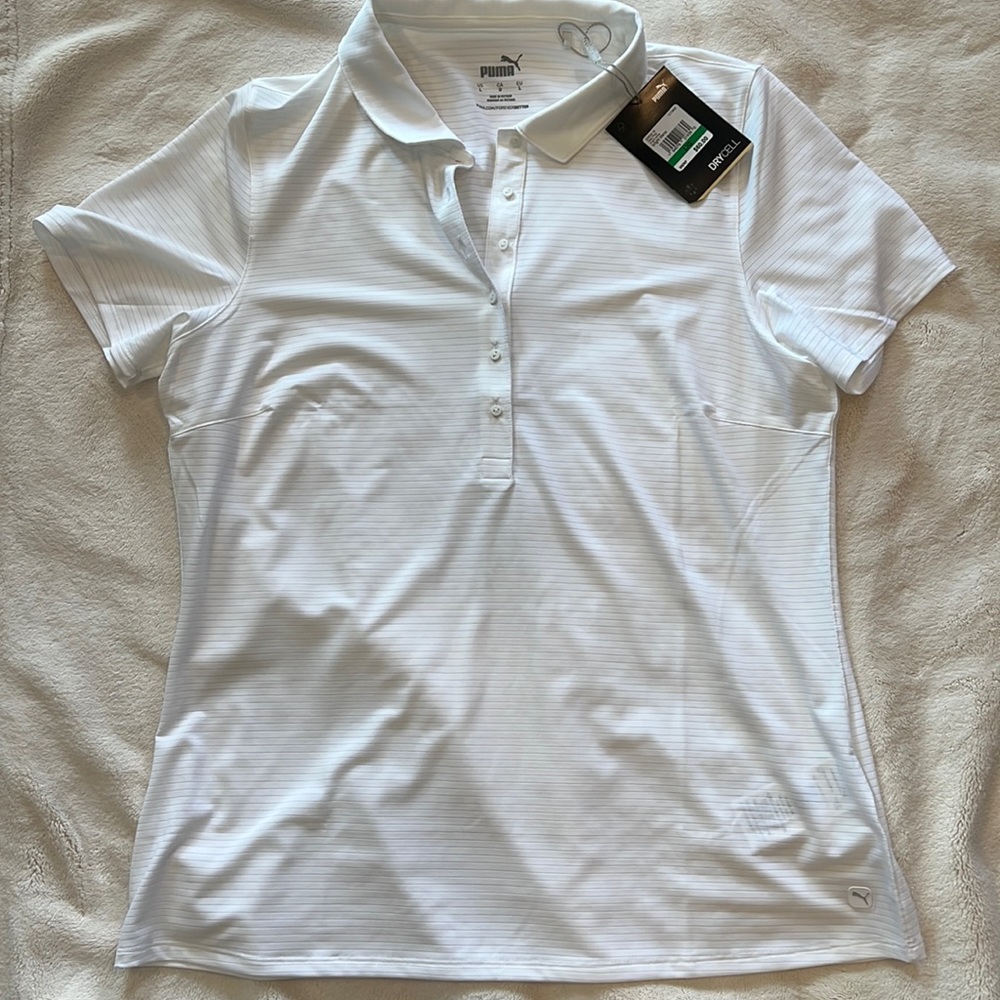 NWT Puma Womens Golf Shirt size L